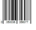 Barcode Image for UPC code 0050036356077