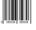 Barcode Image for UPC code 0050036359306