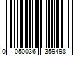 Barcode Image for UPC code 0050036359498