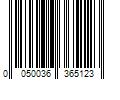 Barcode Image for UPC code 0050036365123
