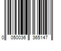 Barcode Image for UPC code 0050036365147