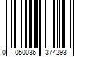 Barcode Image for UPC code 0050036374293