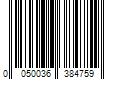 Barcode Image for UPC code 0050036384759