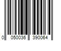 Barcode Image for UPC code 0050036390064