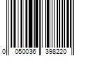 Barcode Image for UPC code 0050036398220