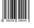 Barcode Image for UPC code 0050036399043