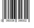 Barcode Image for UPC code 0050036399302