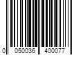 Barcode Image for UPC code 0050036400077