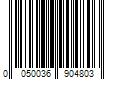 Barcode Image for UPC code 0050036904803