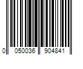 Barcode Image for UPC code 0050036904841