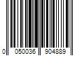 Barcode Image for UPC code 0050036904889