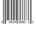 Barcode Image for UPC code 005004366633