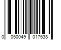 Barcode Image for UPC code 0050049017538