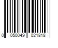 Barcode Image for UPC code 0050049021818