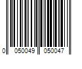 Barcode Image for UPC code 0050049050047