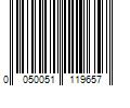 Barcode Image for UPC code 0050051119657