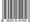 Barcode Image for UPC code 0050051801606