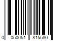 Barcode Image for UPC code 0050051815580