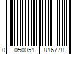 Barcode Image for UPC code 0050051816778