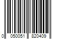 Barcode Image for UPC code 0050051820409