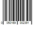 Barcode Image for UPC code 0050169002391