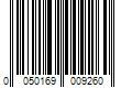 Barcode Image for UPC code 0050169009260