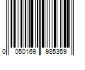 Barcode Image for UPC code 0050169985359