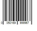 Barcode Image for UPC code 0050169999967