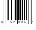 Barcode Image for UPC code 005020000061