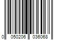 Barcode Image for UPC code 0050206036068