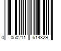 Barcode Image for UPC code 0050211614329