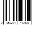 Barcode Image for UPC code 0050234443609