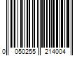 Barcode Image for UPC code 0050255214004