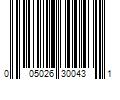 Barcode Image for UPC code 005026300431