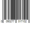 Barcode Image for UPC code 0050277017102