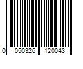 Barcode Image for UPC code 0050326120043