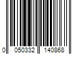 Barcode Image for UPC code 0050332140868