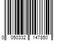 Barcode Image for UPC code 0050332147850