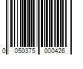 Barcode Image for UPC code 0050375000426