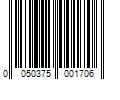 Barcode Image for UPC code 0050375001706