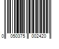 Barcode Image for UPC code 0050375002420