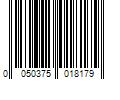 Barcode Image for UPC code 0050375018179