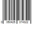 Barcode Image for UPC code 0050425074322