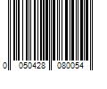 Barcode Image for UPC code 0050428080054