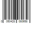 Barcode Image for UPC code 0050428080658