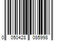 Barcode Image for UPC code 0050428085998