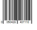 Barcode Image for UPC code 0050428407110