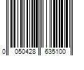 Barcode Image for UPC code 0050428635100