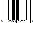 Barcode Image for UPC code 005045599205