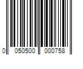 Barcode Image for UPC code 0050500000758